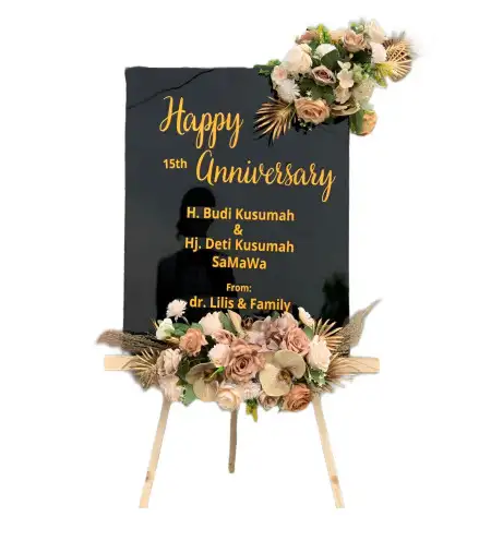 Papan Bunga Akrilik Sanding Marga